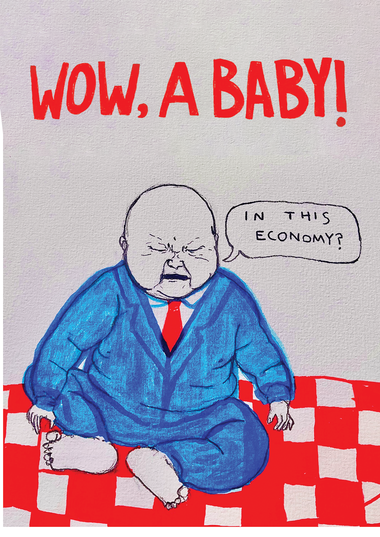 FilthyRatbag x RISING Greeting Cards