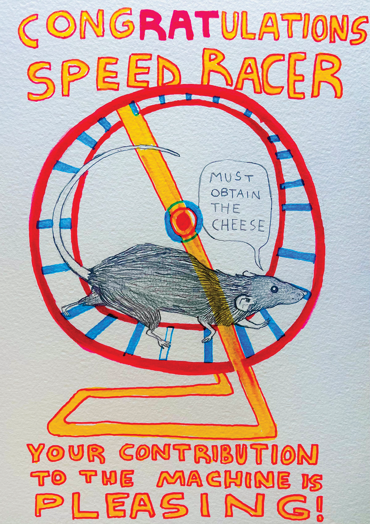 FilthyRatbag x RISING Greeting Cards