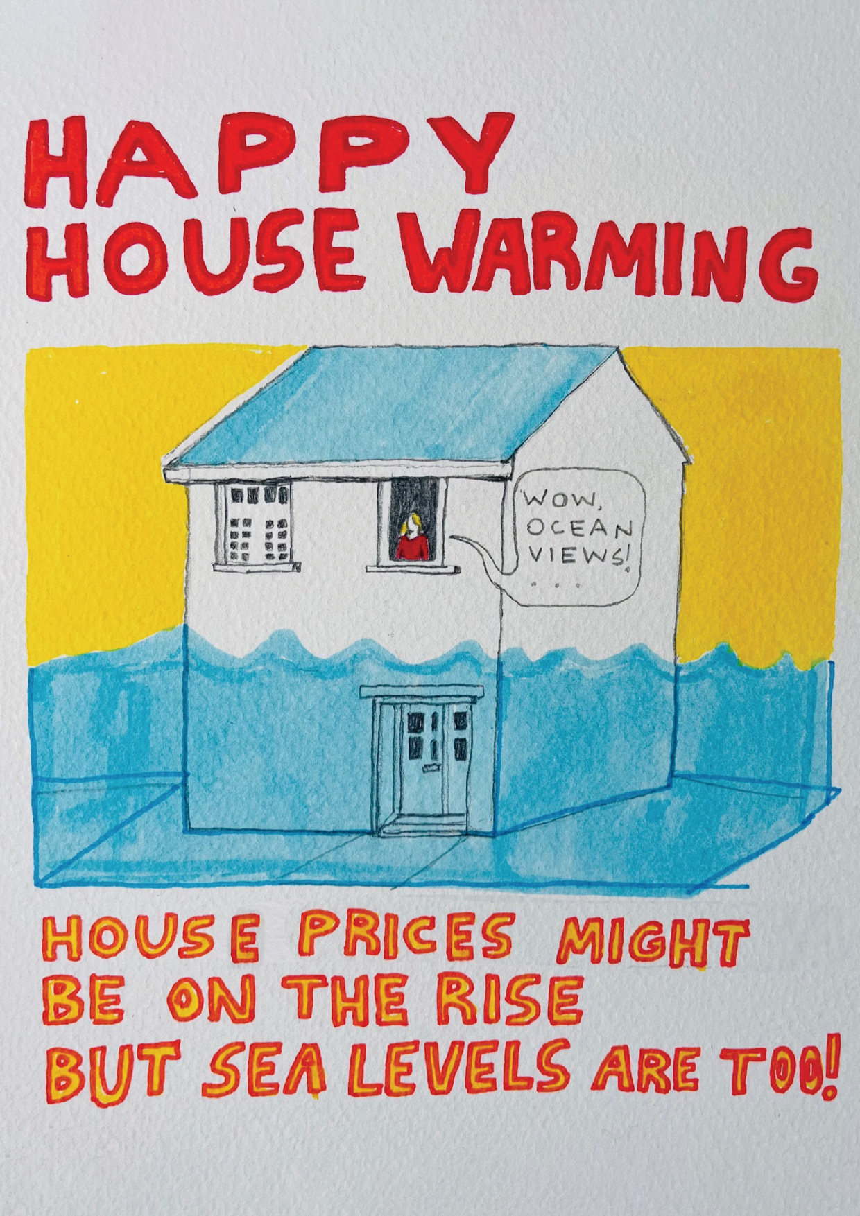 FilthyRatbag x RISING Greeting Cards