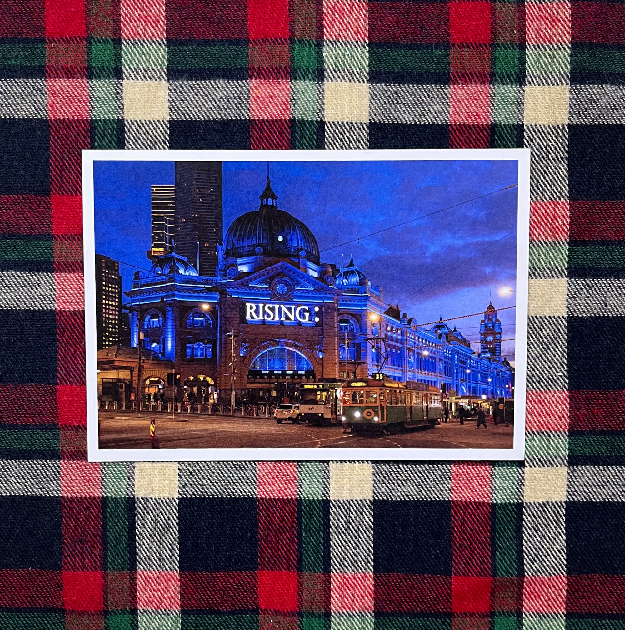 Flinders Street Station Postcard