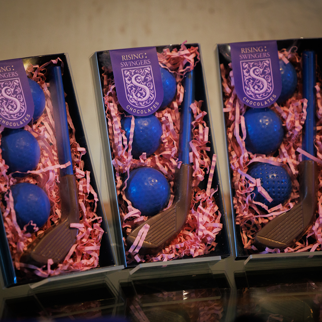 Swingers Mini Golf Chocolates x Lizzy's Chocolates