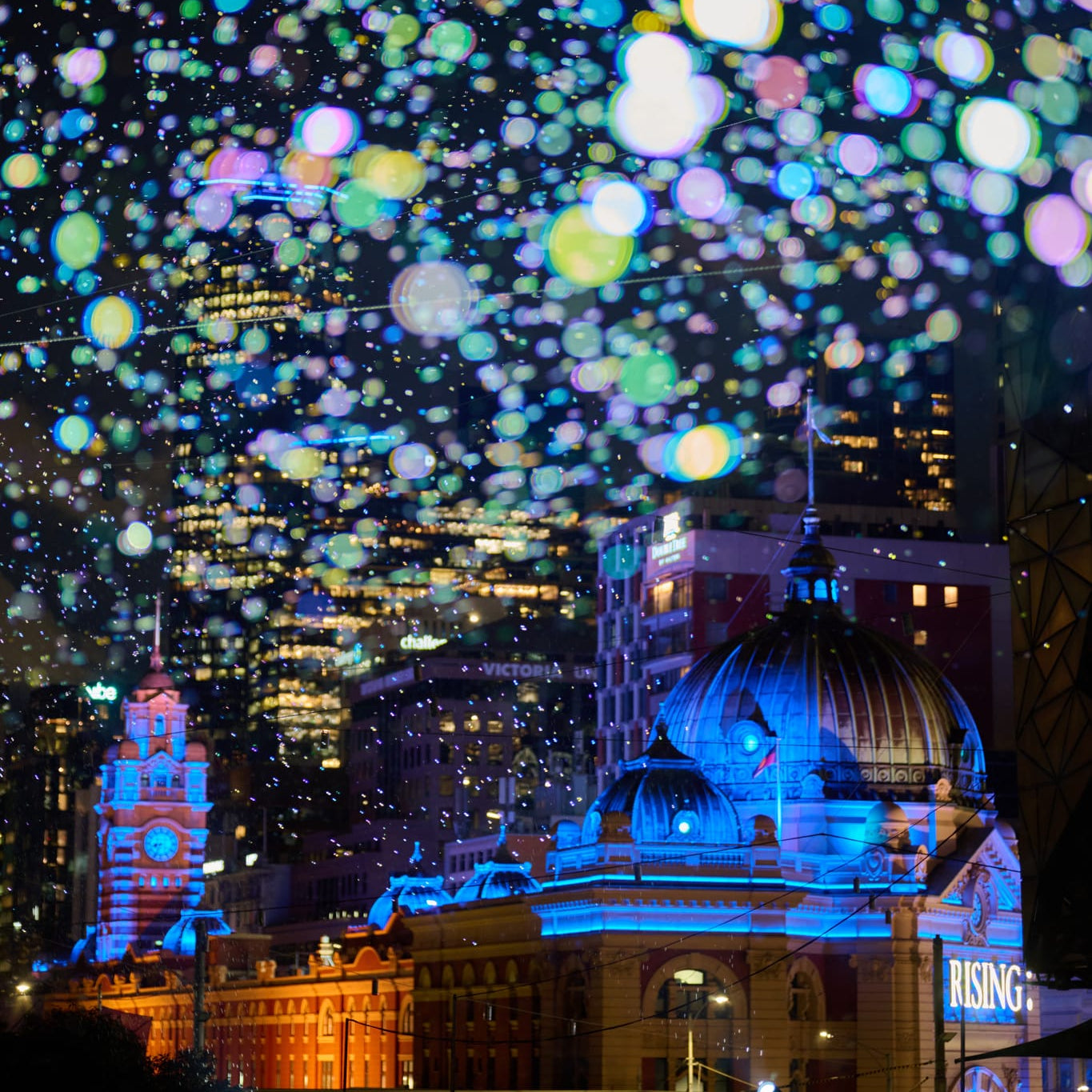 Flinders Street Station Postcard