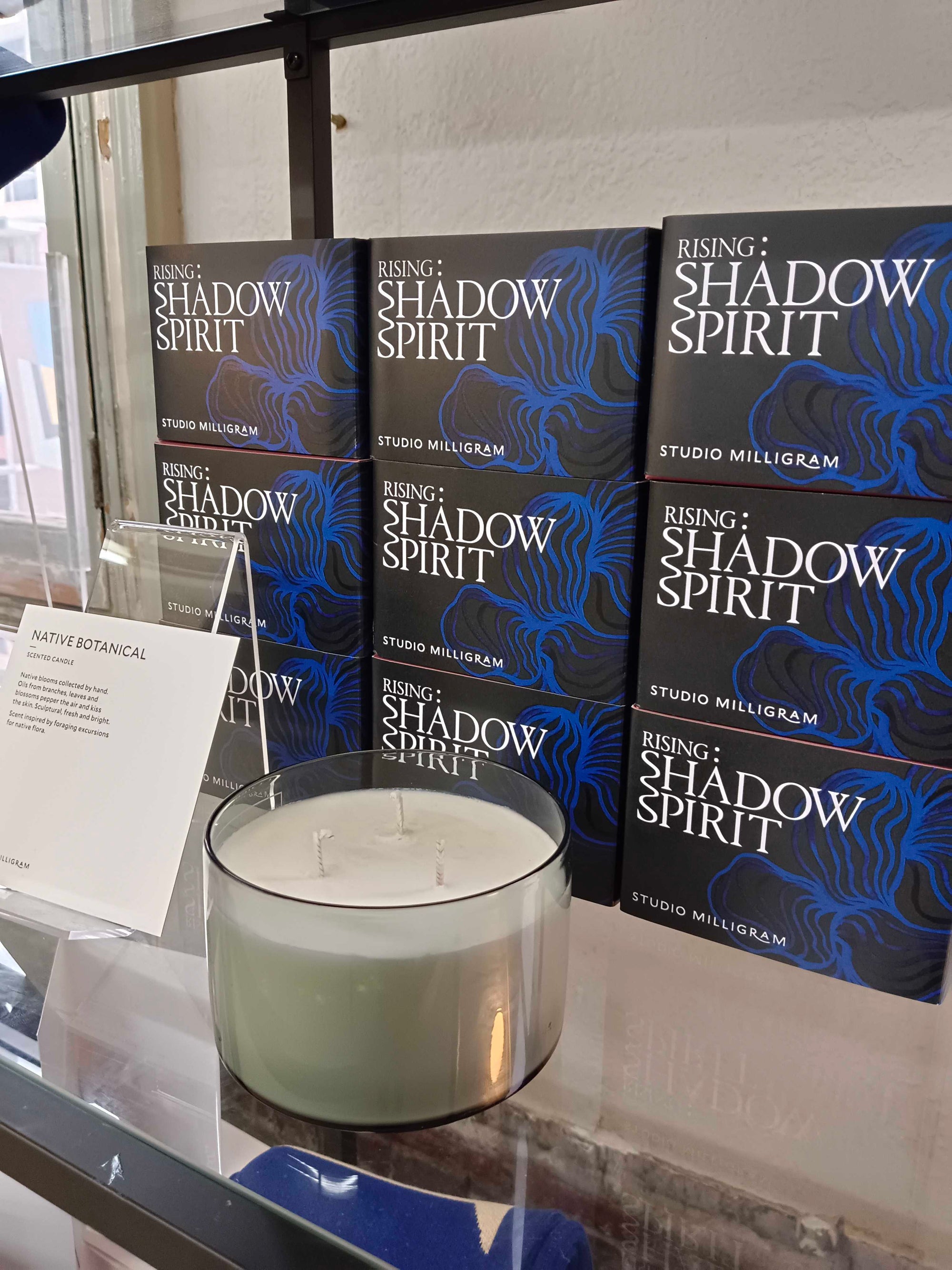 Milligram x RISING: Shadow Spirit Candle