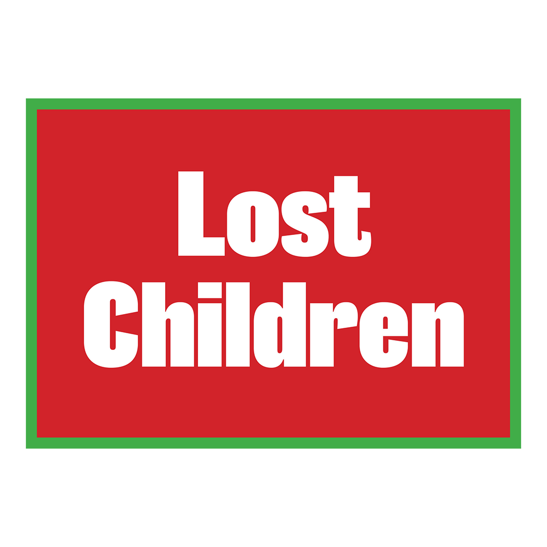 Jeremy Deller 'Lost Children' Print