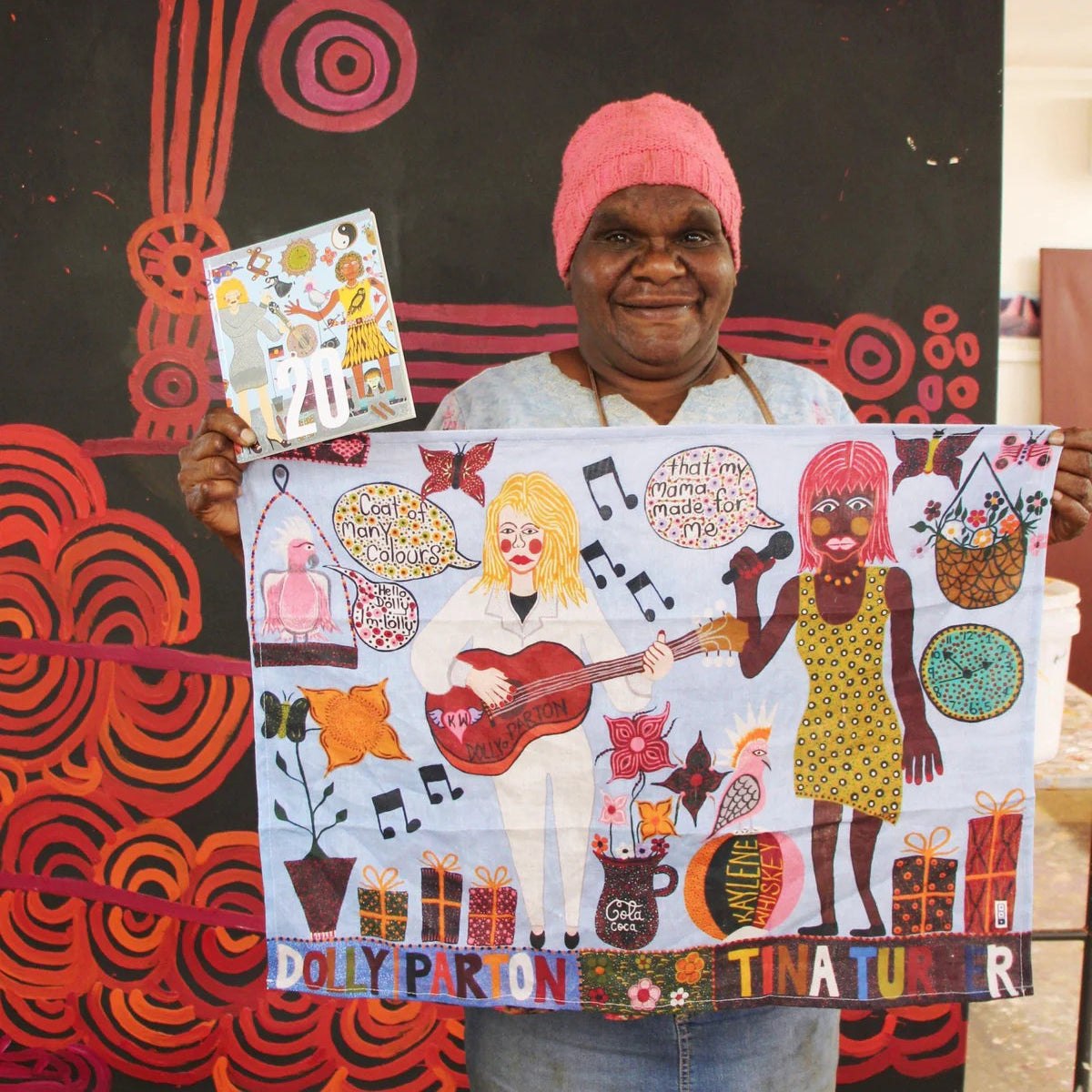 Kaylene Whiskey X TDD Teatowel