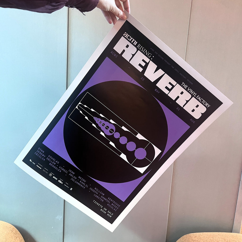 Reverb A2 Exhibition Poster