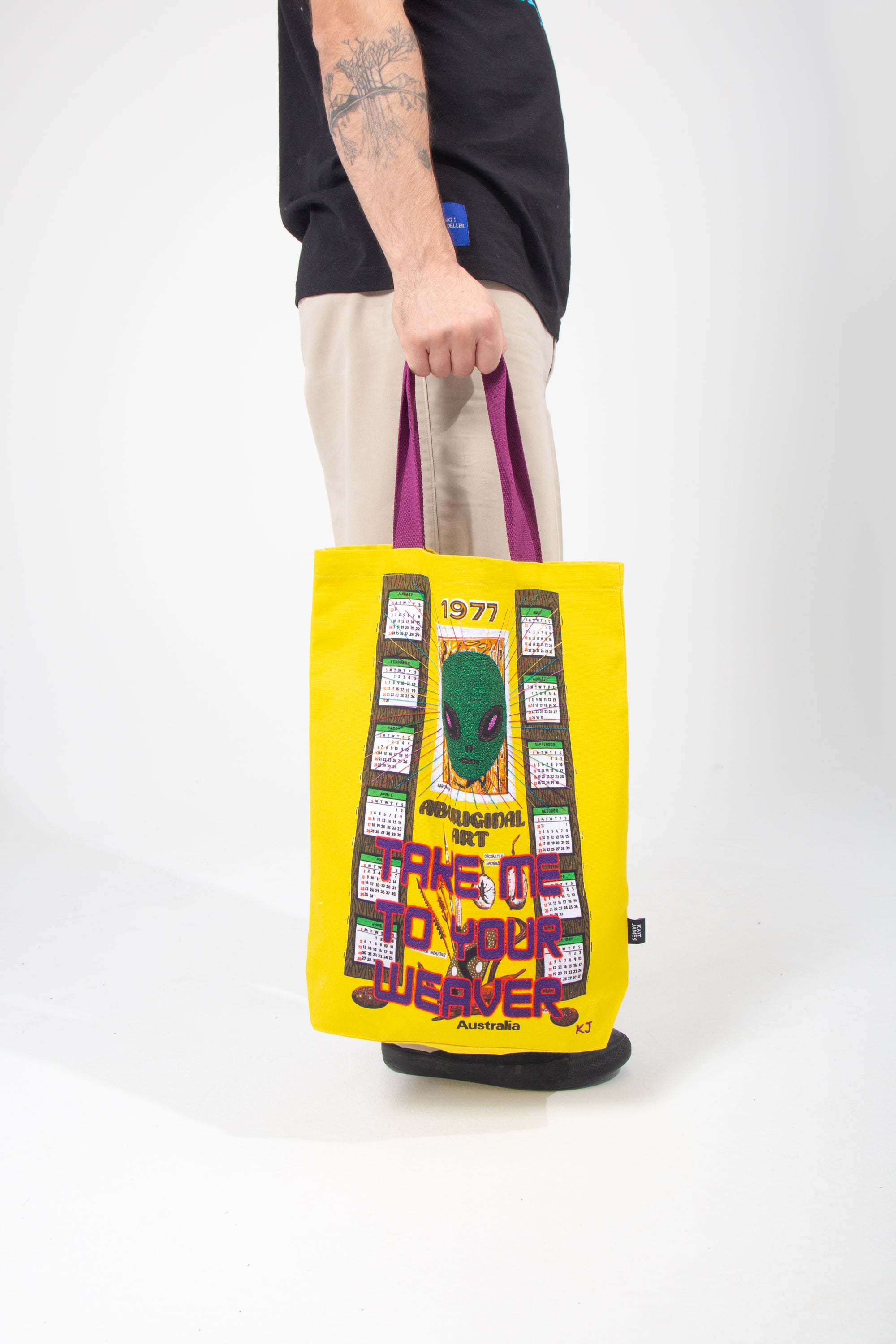 Kait James x Third Drawer Down ‘Take Me To Your Weaver’ Tote